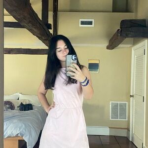 Light Pink Sleeveless Dress